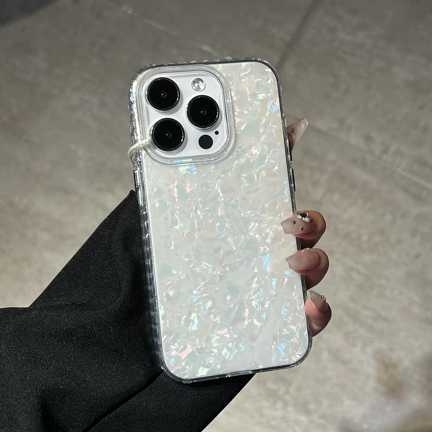 Sparkly Sea Shell Phone Case