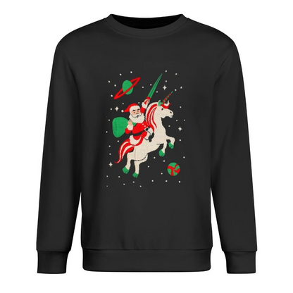 Fun Graphic Men's Hooded Sweatshirt