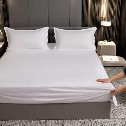 Luxury Queen Size Waterproof Mattress Cover with Soft Touch