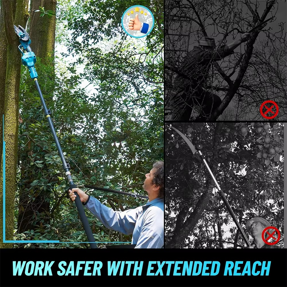 Portable Electric Chainsaw Pole Pruner