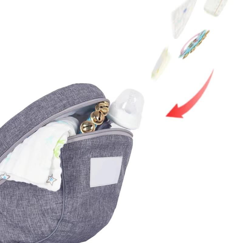 Comfortable Baby Sling with Adjustable Waist and Back Support