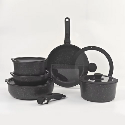 Premium 17pc Non Stick Cooking Set for Induction Stove