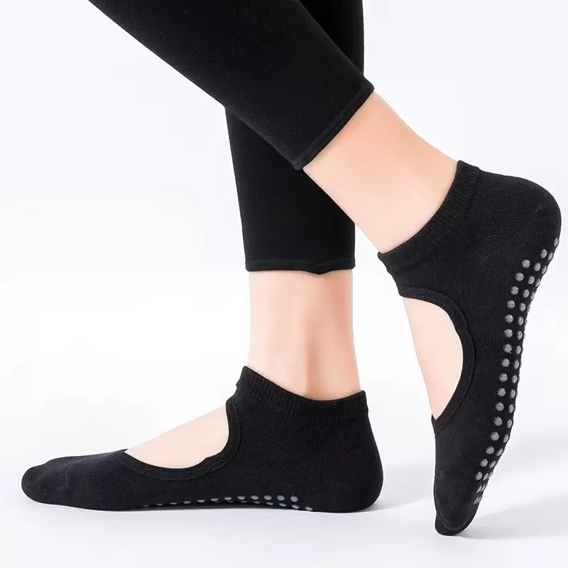 Grip Yoga Socks with Soft Anti Slip Sole