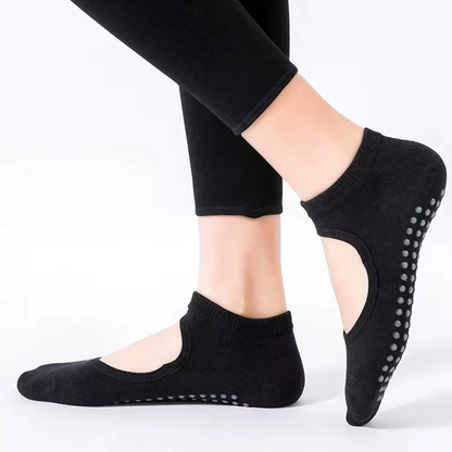Grip Yoga Socks with Soft Anti Slip Sole
