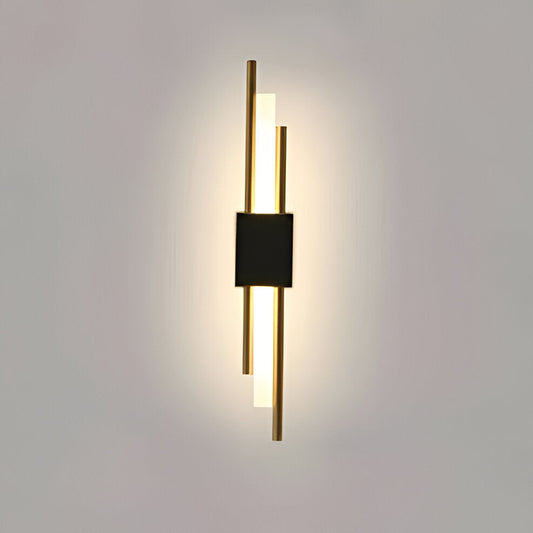 Sleek LED Wall Lamp with Color Changing Light - Hehif