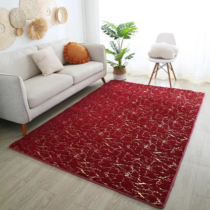 Plush Fake Fur Area Rug for Home Decor