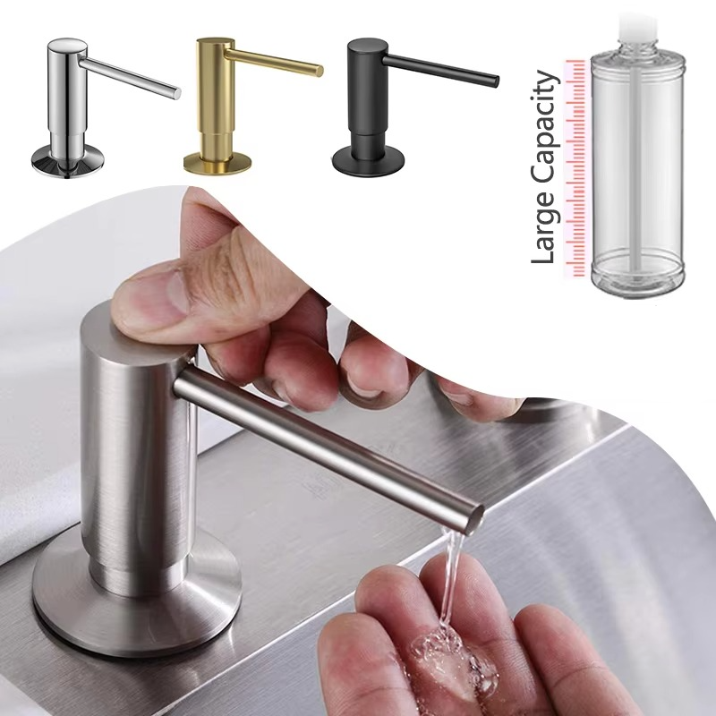 Automatic Pump Kitchen Soap Dispenser 17oz Liquid Soap Container