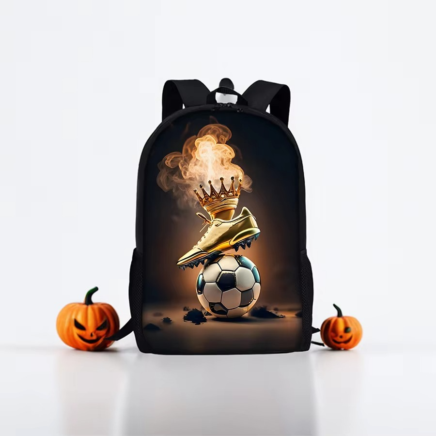 Customizable Fun Soccer Backpack for Kids