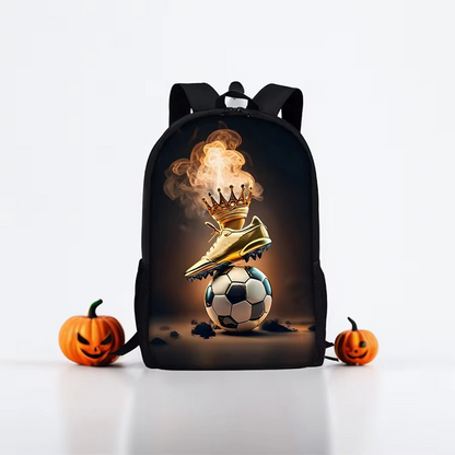 Customizable Fun Soccer Backpack for Kids