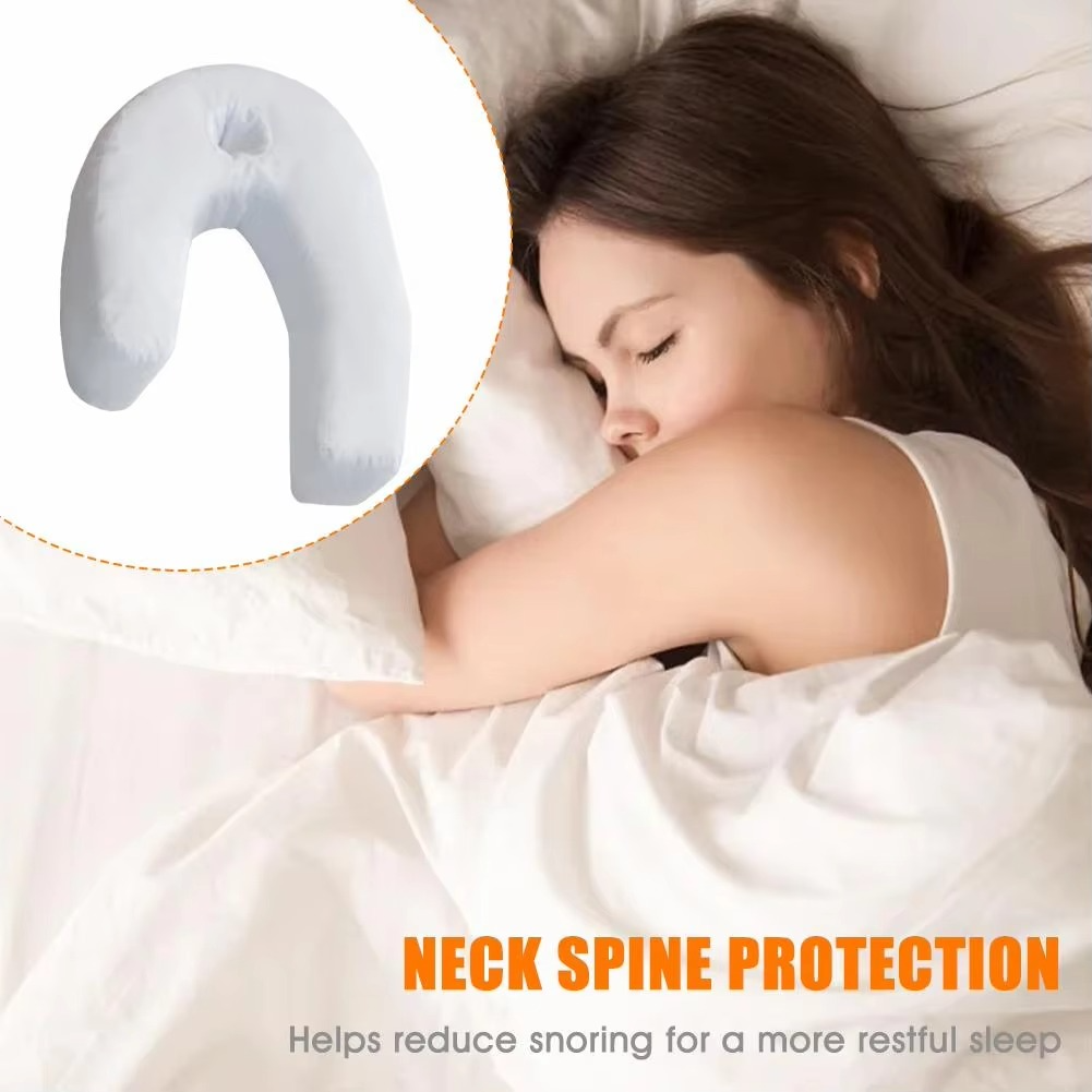 Contour Memory Foam Neck Pillow for Back Sleepers