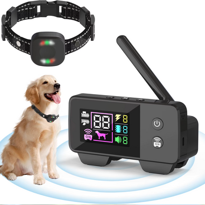 Long Range Wireless Pet Fence System with Rechargeable Collar