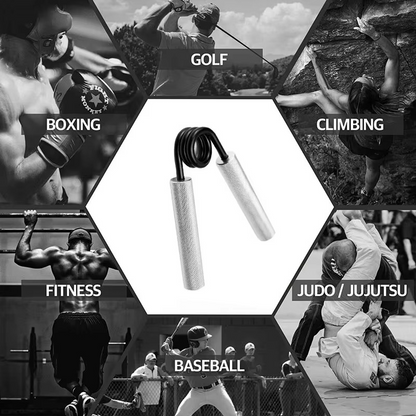 Compact Metal Hand Grip Exerciser for Stronger Hands