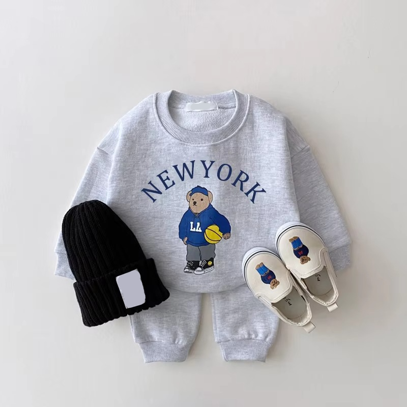 Soft Teddy Hoodie and Pant Set for Boys Girls