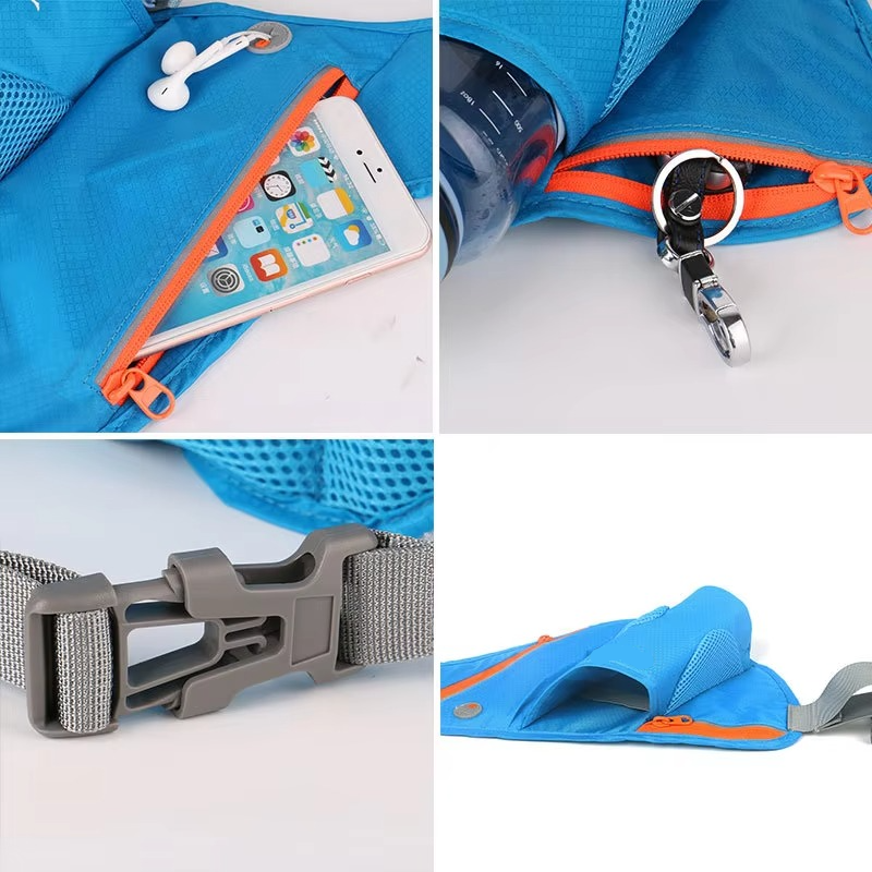 Sports Water Bottle Waist Pack with Phone Holder
