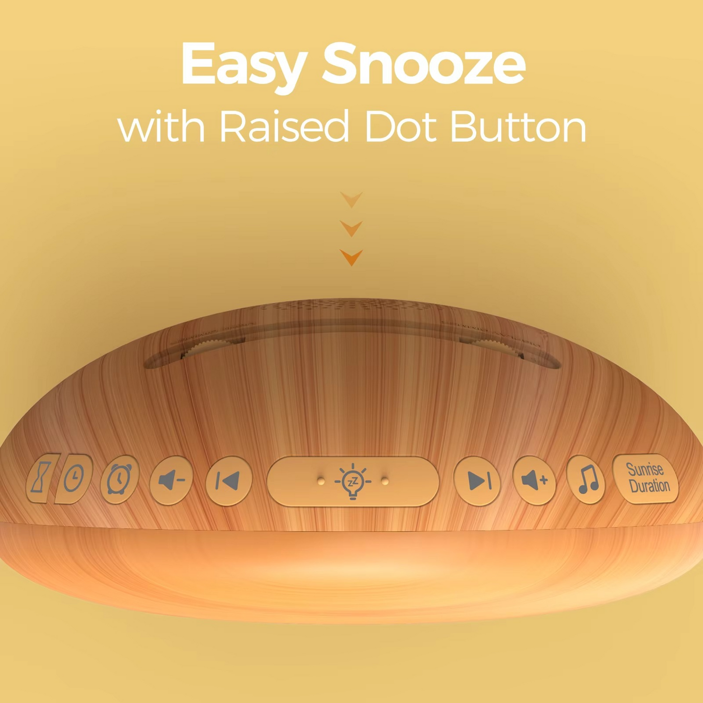 Colorful LED Wake Up Alarm Clock with Sounds