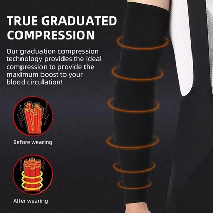 Cooling Sunblock Athletic Arm Sleeves for Men Women