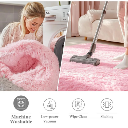 Plush Soft Non-Slip Area Rug for Home