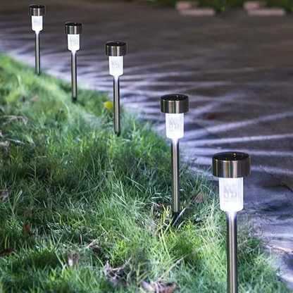 Outdoor Garden String Lights 10 Pack Solar Powered