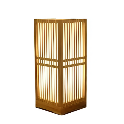Natural Bamboo Floor Lamp for Home Decor