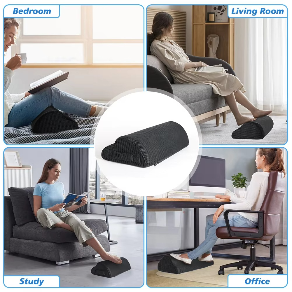 Comfortable Desk Foot Rest Pillow for Office Use
