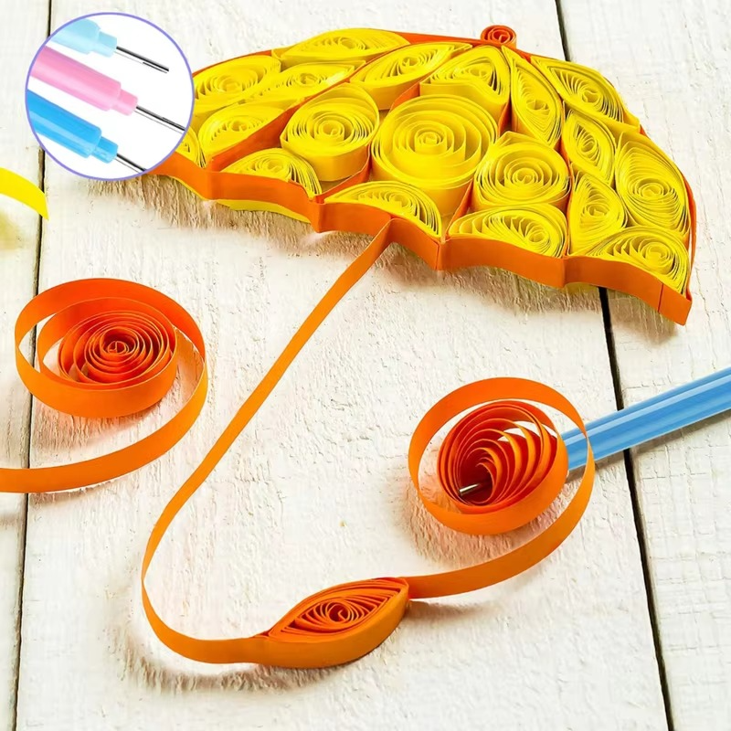 Essential Quilling Tool Kit with Pen and Crafting Supplies