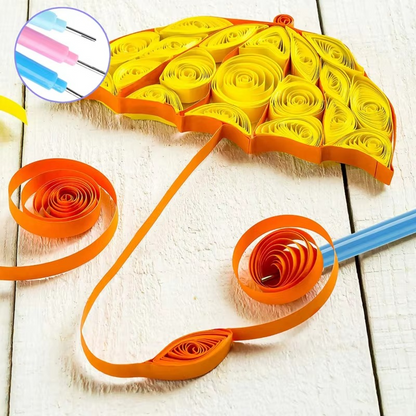 Essential Quilling Tool Kit with Pen and Crafting Supplies