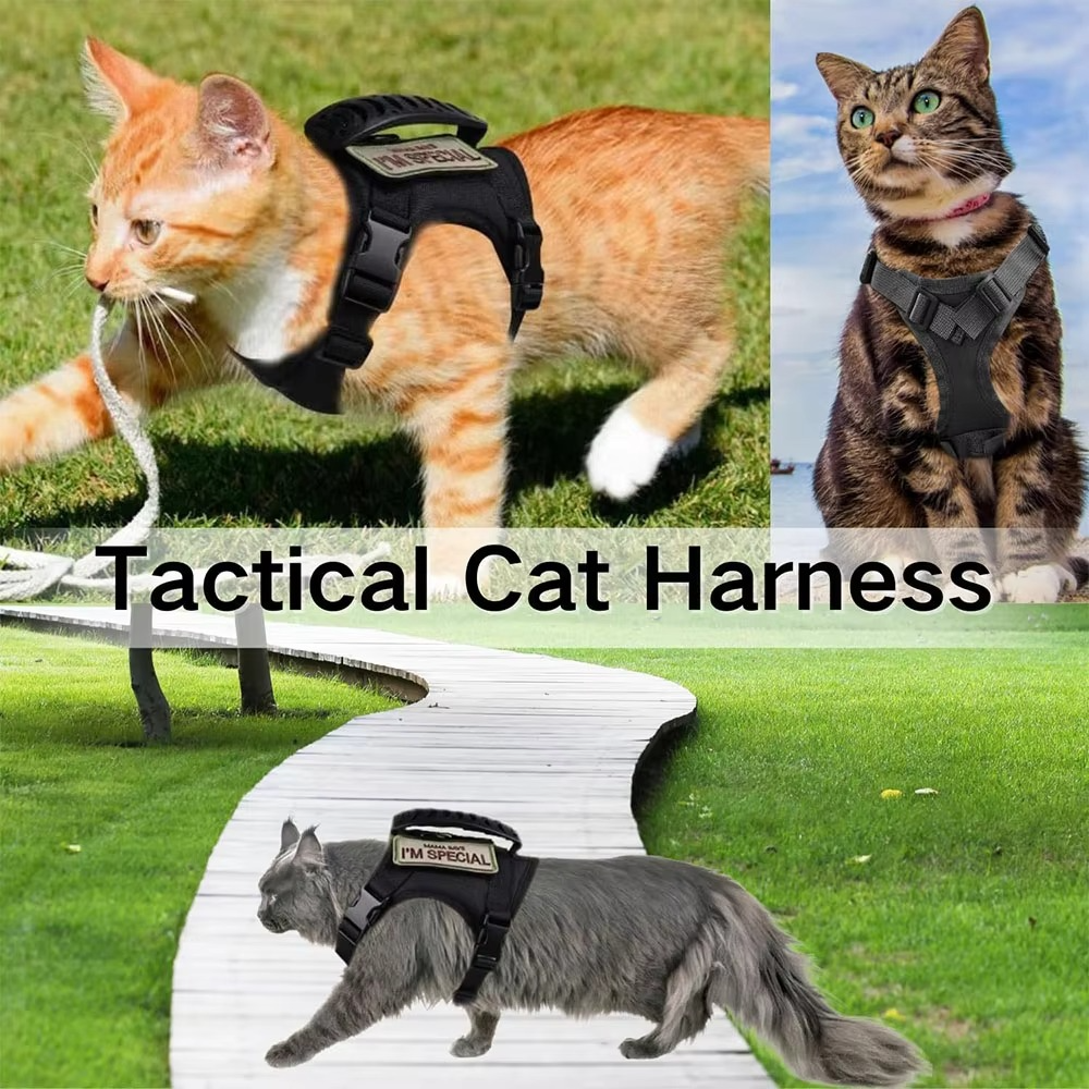 Comfortable Pet Vest Harness for Dogs and Cats