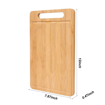 Reversible Wooden Cutting and Serving Board