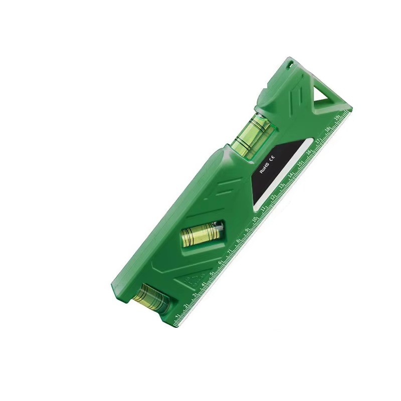 Compact Magnetic Torpedo Level with Protractor