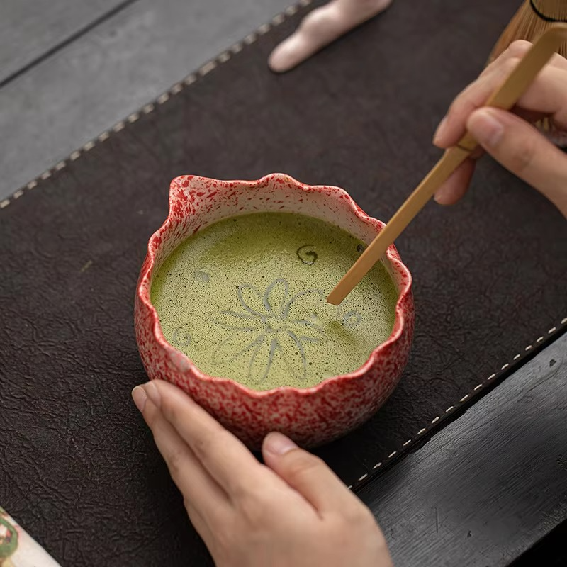 Deluxe Green Tea Set with Bowl and Whisk