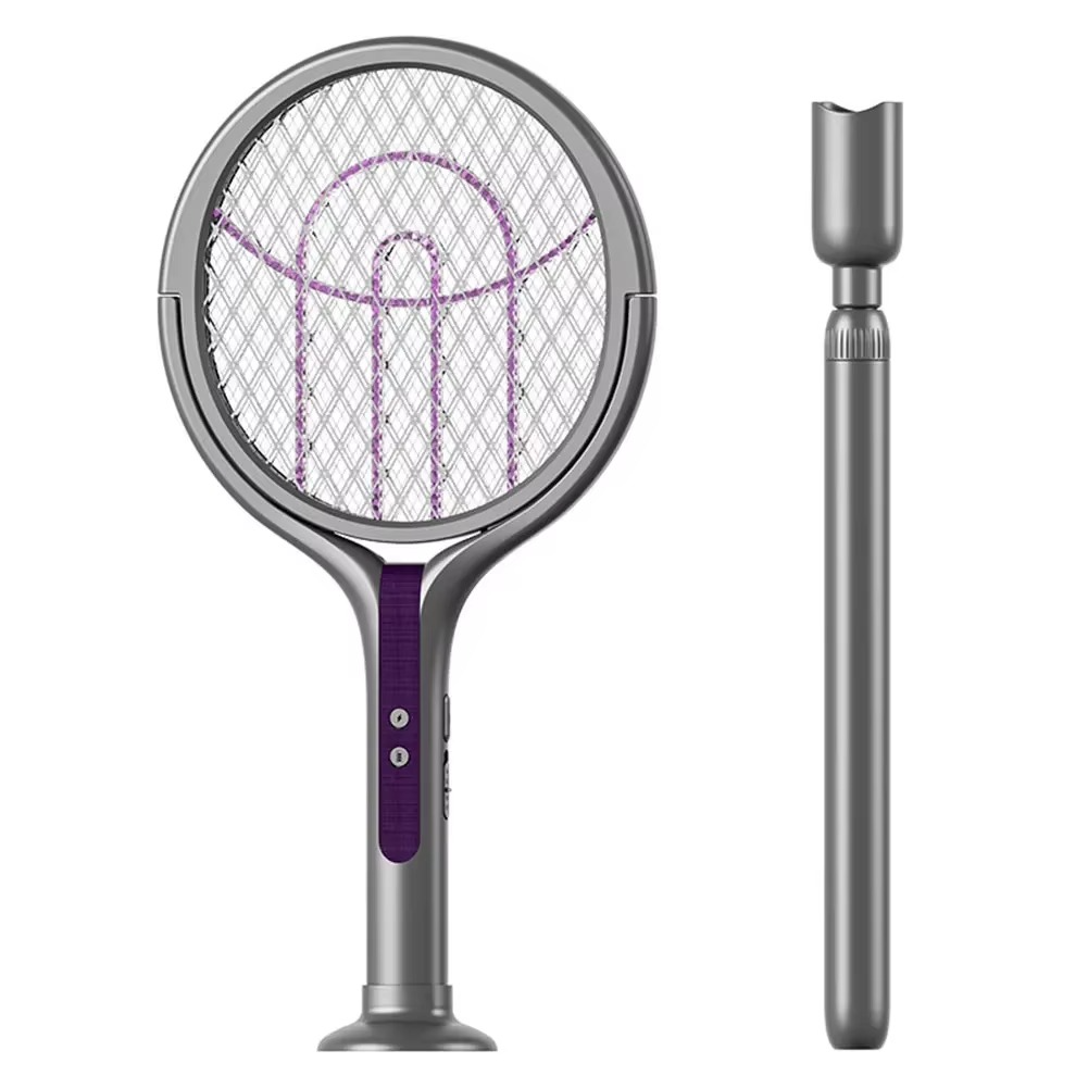 Portable LED Bug Zapper Lamp and Racket