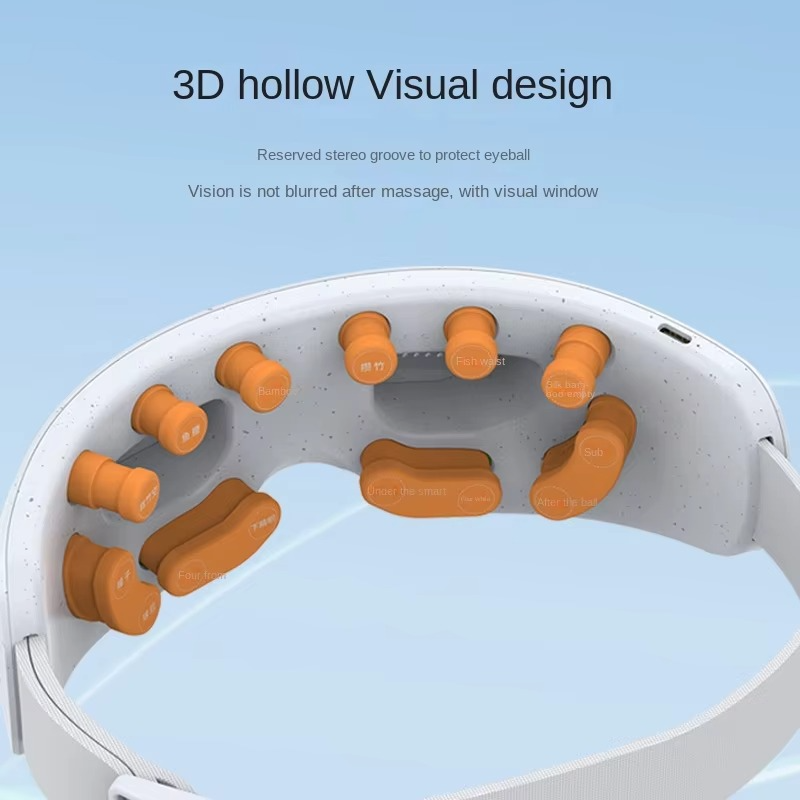 Heated Eye Mask with Vibration and Wireless Music