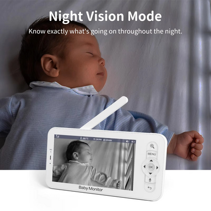 Wireless Baby Camera with 5 HD Display and App Control