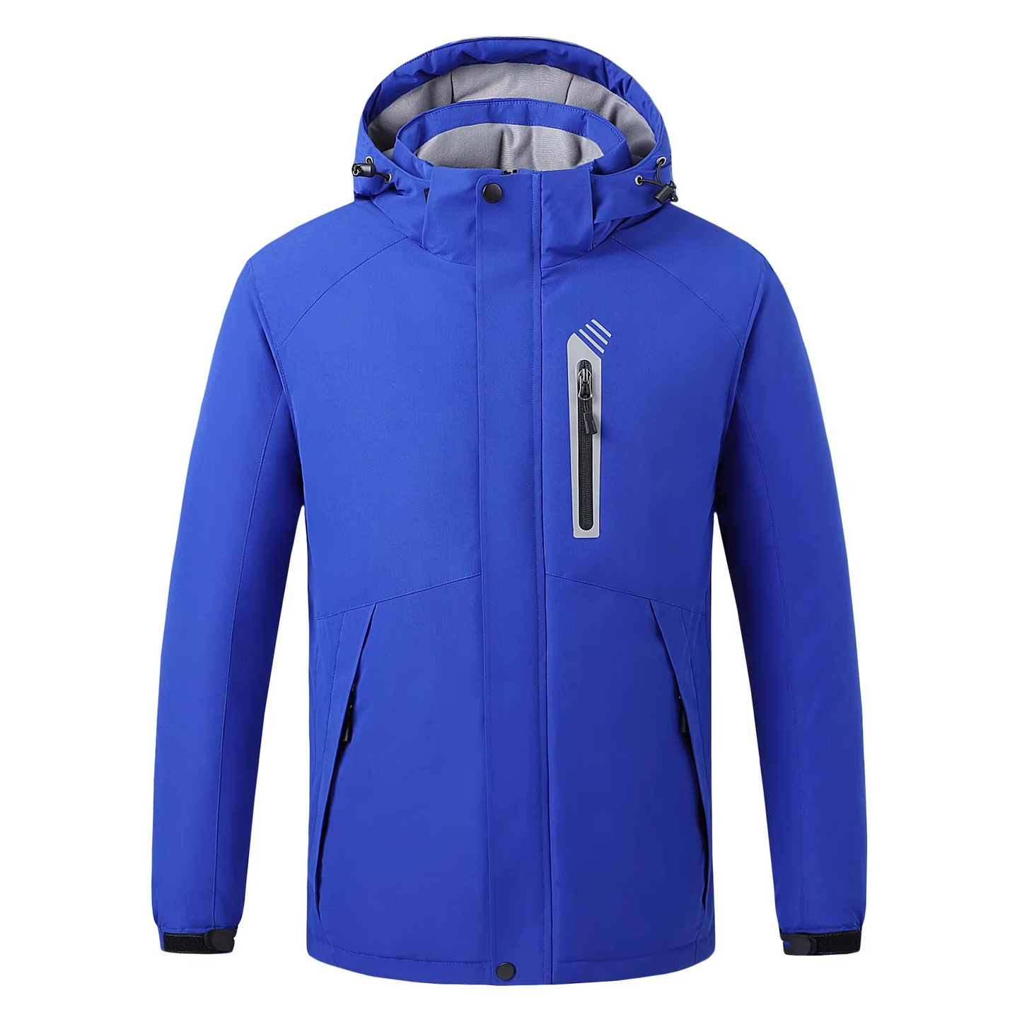 Warm Insulated Men's Ski Jacket with Smart Heat Technology