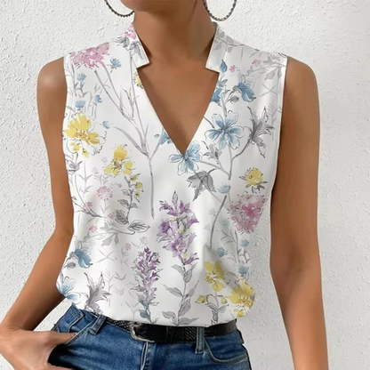 Fashionable Womens V-Neck Tank Top