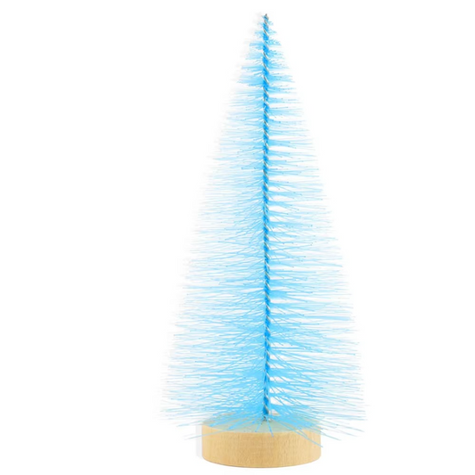 Small Pine Bottle Brush Christmas Tree Decorations - Hehif