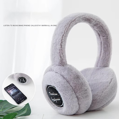 Soft Fuzzy Wireless Earbuds with Bluetooth 5.2
