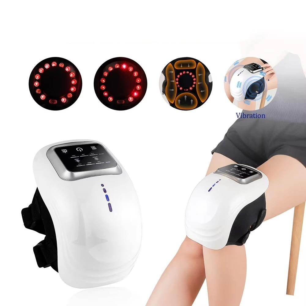 Heated Knee Massager for Pain Relief and Muscle Relaxation