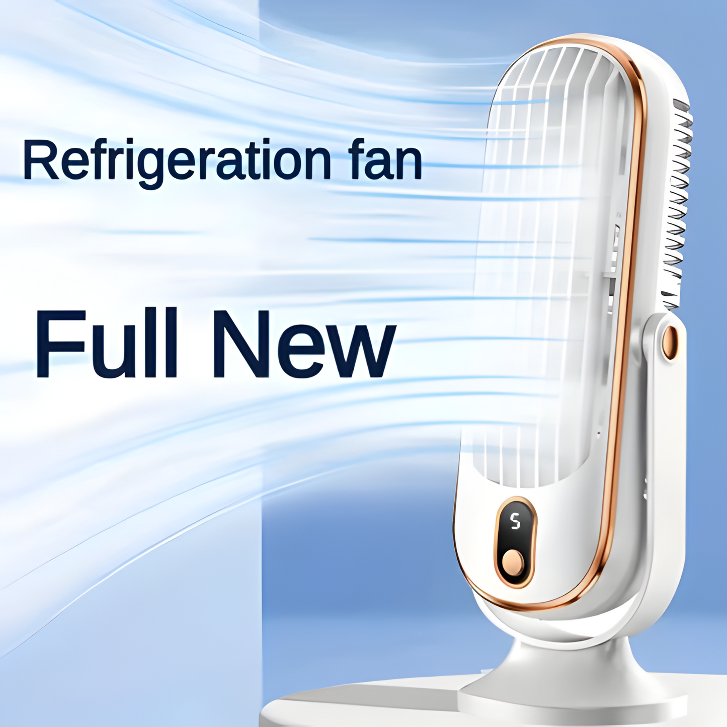 Small Powerful USB Rechargeable Desk Fan