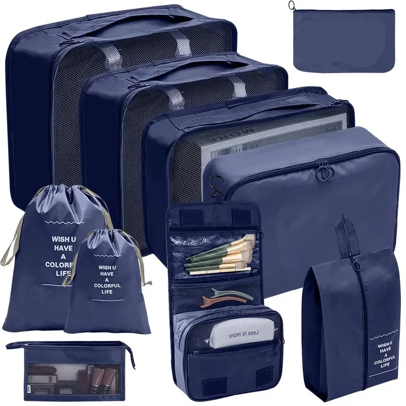 Compact Packing Cubes for Travel and Closet Organization
