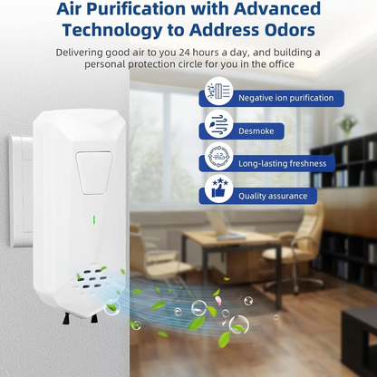 Portable Mini Air Purifier – Silent Plug in Freshener