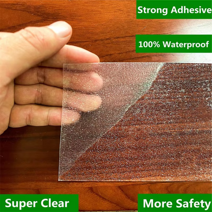Clear Anti-Slip Floor Tape for Bathrooms and Stairs