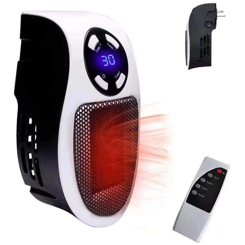 Slim Electric Wall Heater for Home Office Use - Hehif