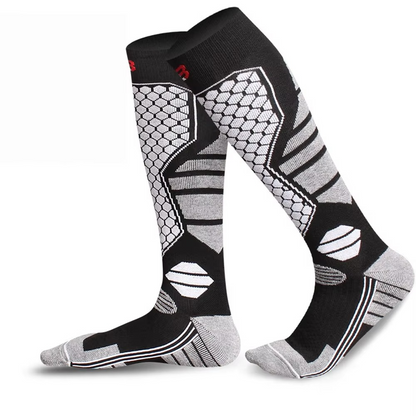 Warm Winter Ski Socks Anti Slip Moisture Wicking High Compression