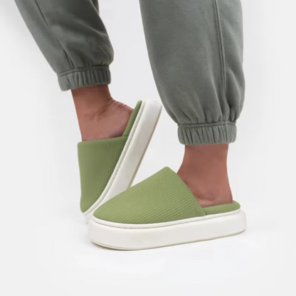 Cozy Fleece Indoor Slippers for Men Women