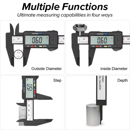 Precise Digital Caliper Measuring Tool