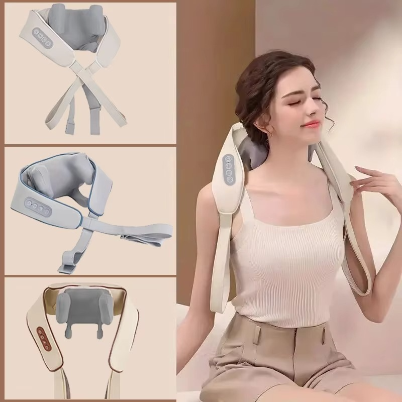 Portable Electric Shoulder and Neck Massager for Back Pain Relief