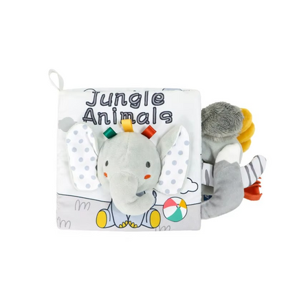 Colorful Baby Book with Interactive Textured Pages