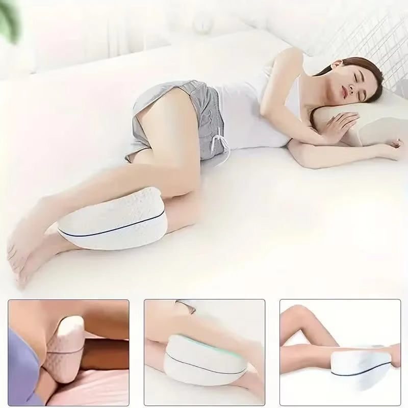 Breathable Cotton Pillow Covers for Leg Pillows, 2 Pack - Hehif