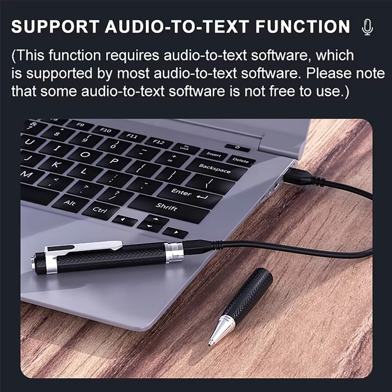 Compact MP3 Voice Recorder with Clear Sound
